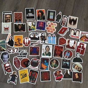 NEW 50 PACK OF THE SHINING HORROR STICKERS